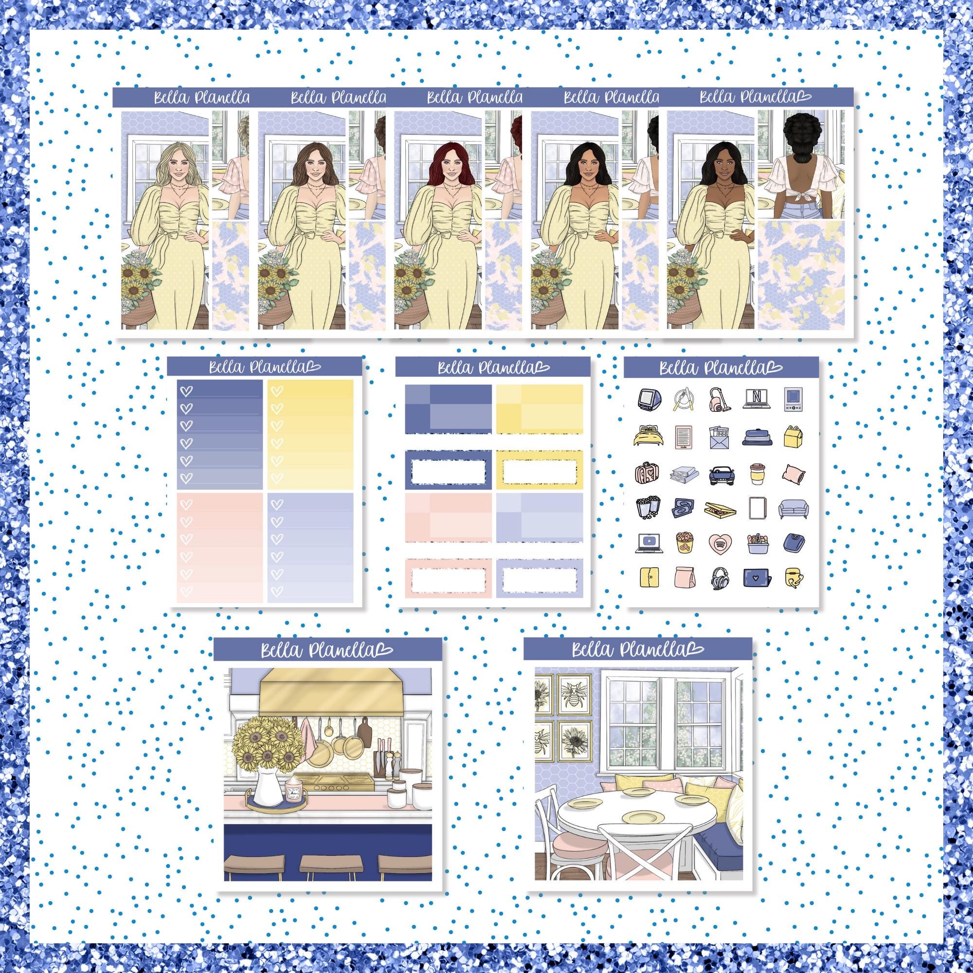 Honey Bee || Printable Weekly Kit || Printable || Cut Line Files ...