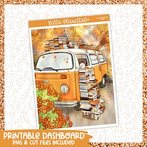 Dashboard Cover Sticker || Printable || Cut Line Files || Hand Cut Files || Instant Download