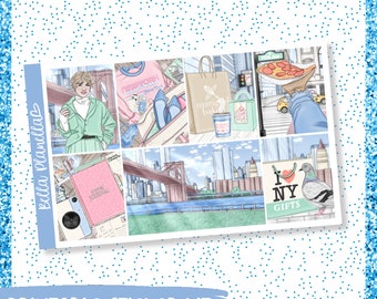 NYC // Kit semanal imprimible // Imprimible // Archivos de corte // Archivos cortados a mano // Descarga instantánea