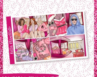 Reinas Medias // Kit Semanal Imprimible // Imprimible // Archivos de Corte // Archivos de Corte Manual // Descarga Instantánea
