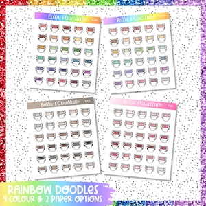 Diaper || 4 Colours || Printable Doodles || Printable || Cut Line Files || Instant Download