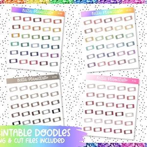 Handheld Game || 4 Colours || Printable Doodles || Printable || Cut Line Files || Instant Download