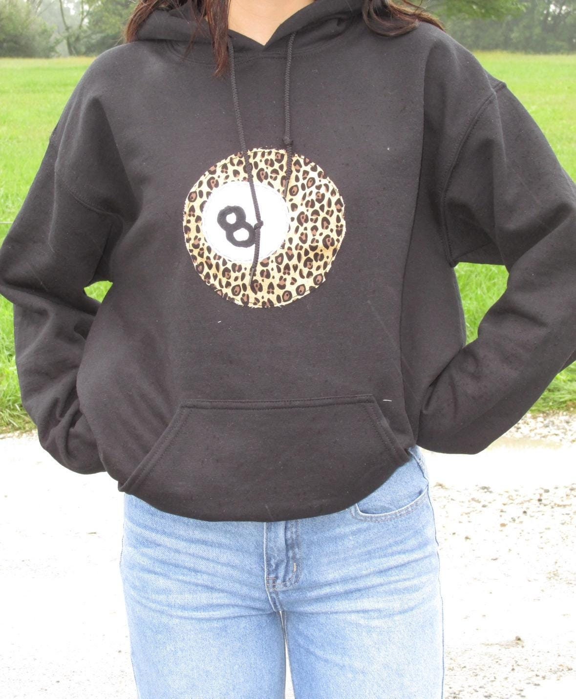 davryu leopard Pile HOODIE ホワイト all-over-print-recycled-unisex