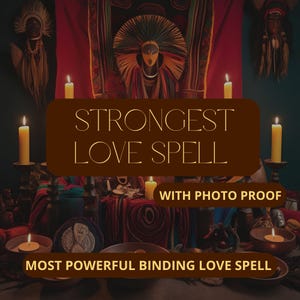 My Strongest Love Binding Spell - Passion, Loyalty, Intense Attraction, Lust, Chemistry, Deep Love & Care, Commitment - All In One