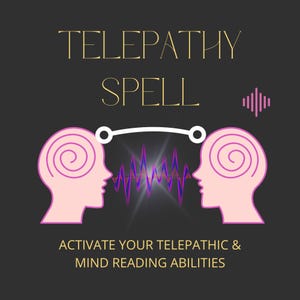 TELEPATHY ACTIVATION SPELL - Awaken Mind Reading Abilities - Animal Communication - Enhance Psychic Powers -
