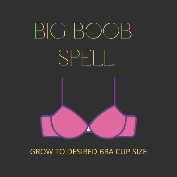 BOOB JOB SPELL - Breast Augmentation and Lift, Desired Bra Cup Size, Body Confidence, Fast Results,