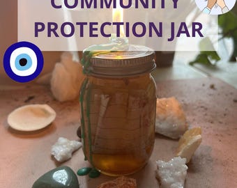 COMMUNITY PROTECTION JAR - Protect Your Home, Job, Relationship, Business, Health, Wealth - Remove Evil Eye + Negativity - Done Weekly + Pic