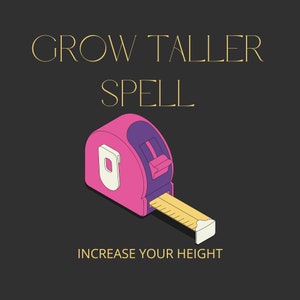 GROW TALLER SPELL (Powerful) - Height Booster, Achieve Desired Height, Increase Height To Full Potential,