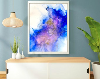 Impresión abstracta del cosmos