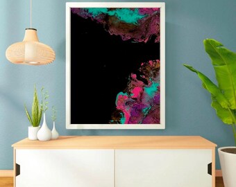 Nebulosa - Impresión abstracta 16x20