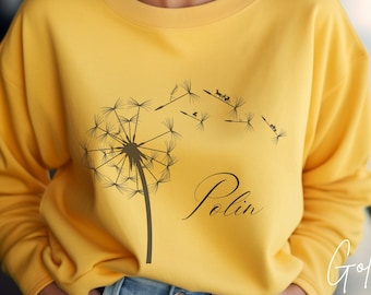 Polin Dandelion Crewneck Sweatshirt - Show Fan Gift