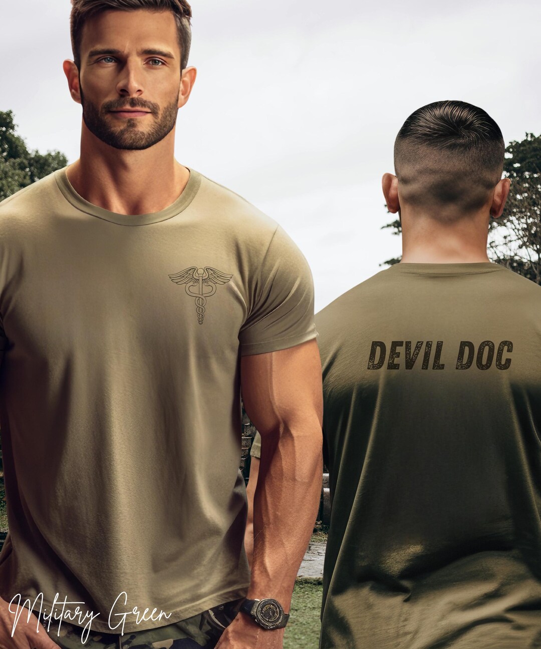 Devil Doc Unisex Tee: US Military Corpsman T-shirt - Etsy