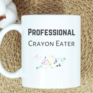 Taza de cerámica de 325 ml para profesionales de la crayola - Regalo de la Infantería de Marina
