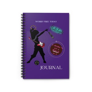 Journal/mental health/journaling/affirmation/black girl journey