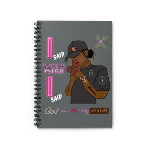 Journal/mental health/journaling/affirmation/black girl journey
