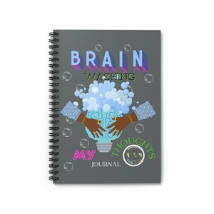 Journal/mental health/journaling/affirmation/black girl journey