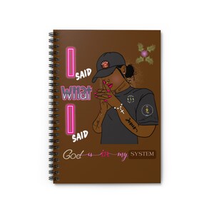 Journal/mental health/journaling/affirmation/black girl journey