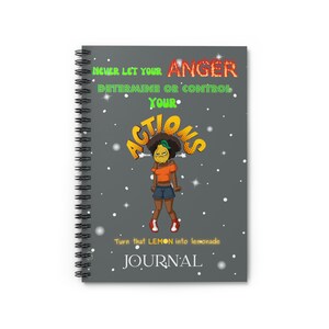 Journal/mental health/journaling/affirmation/black girl journey