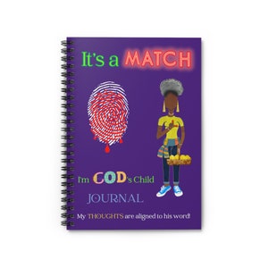 Journal/mental health/journaling/affirmation/black girl journey