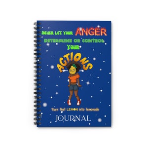 Journal/mental health/journaling/affirmation/black girl journey