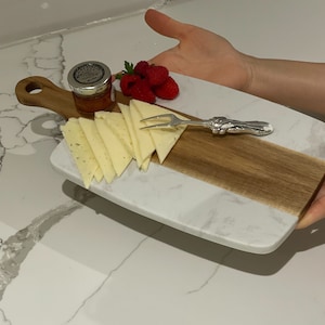 Customized Cutting Board Wedding Gift, Marble Charcuterie Board, Bridal Shower Gift, Engraved Engagement Present, Unique Christmas Gifts