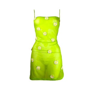 slim fit dress slacks Dolce & Gabbana Green Viscose Acetate Mini Long Sleeve Dress –  JOHNYCARRIBEAN main image 1