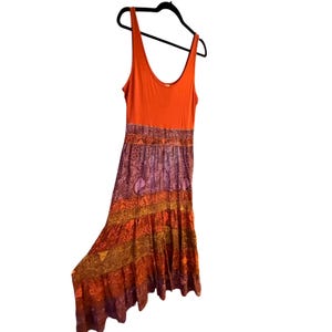 Anthropologie x Colima tiered, pleated, snake print maxi tank dress (XL) SOLD OUT! image 10