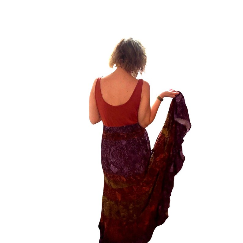 Anthropologie x Colima tiered, pleated, snake print maxi tank dress (XL) SOLD OUT! image 7