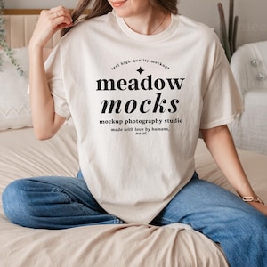Gildan 5000 Mockup Natural, 5000 Gildan Mockup, Gildan Natural Mockup, Gildan Shirt Mockup, Boho T-shirt Mockup, Trendy Tshirt Mockup