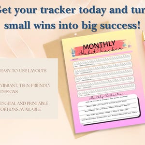 School Planner for Teens Printable
