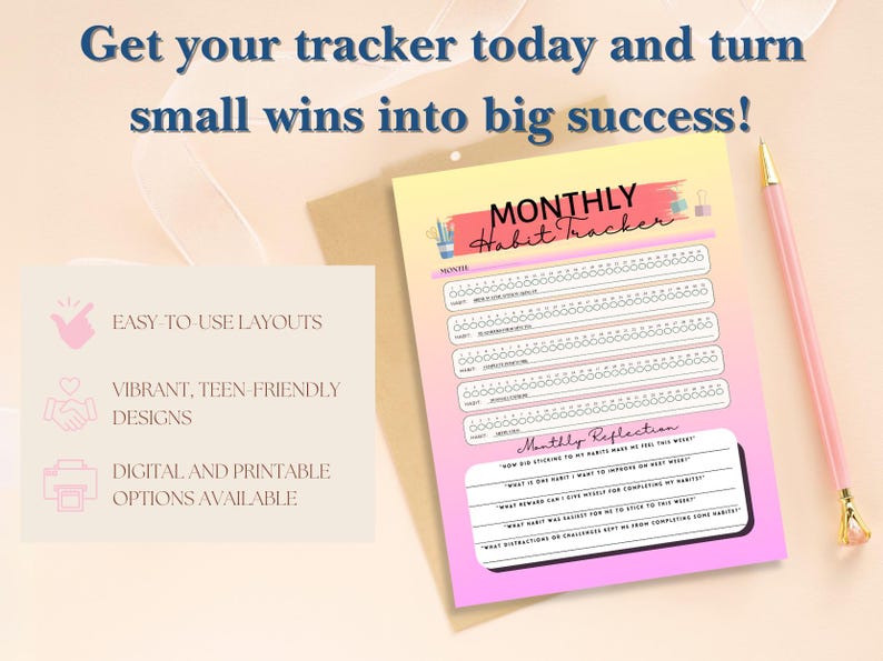 School Planner for Teens Printable