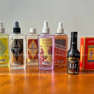 Kolonia Crusellas, 7 Machos, Loção Pompeia L.T. Piver Paris, 1800, Siete Machos, 1800 Original, Violetas, Vetiver, D'orange, Tabaco