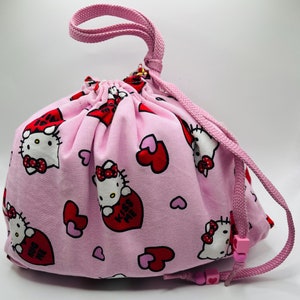 Back-To-School Bento Bag - Toddler Snack Pouch - Preschool Lunch Bag - Reversible Insulated Bento Pouch