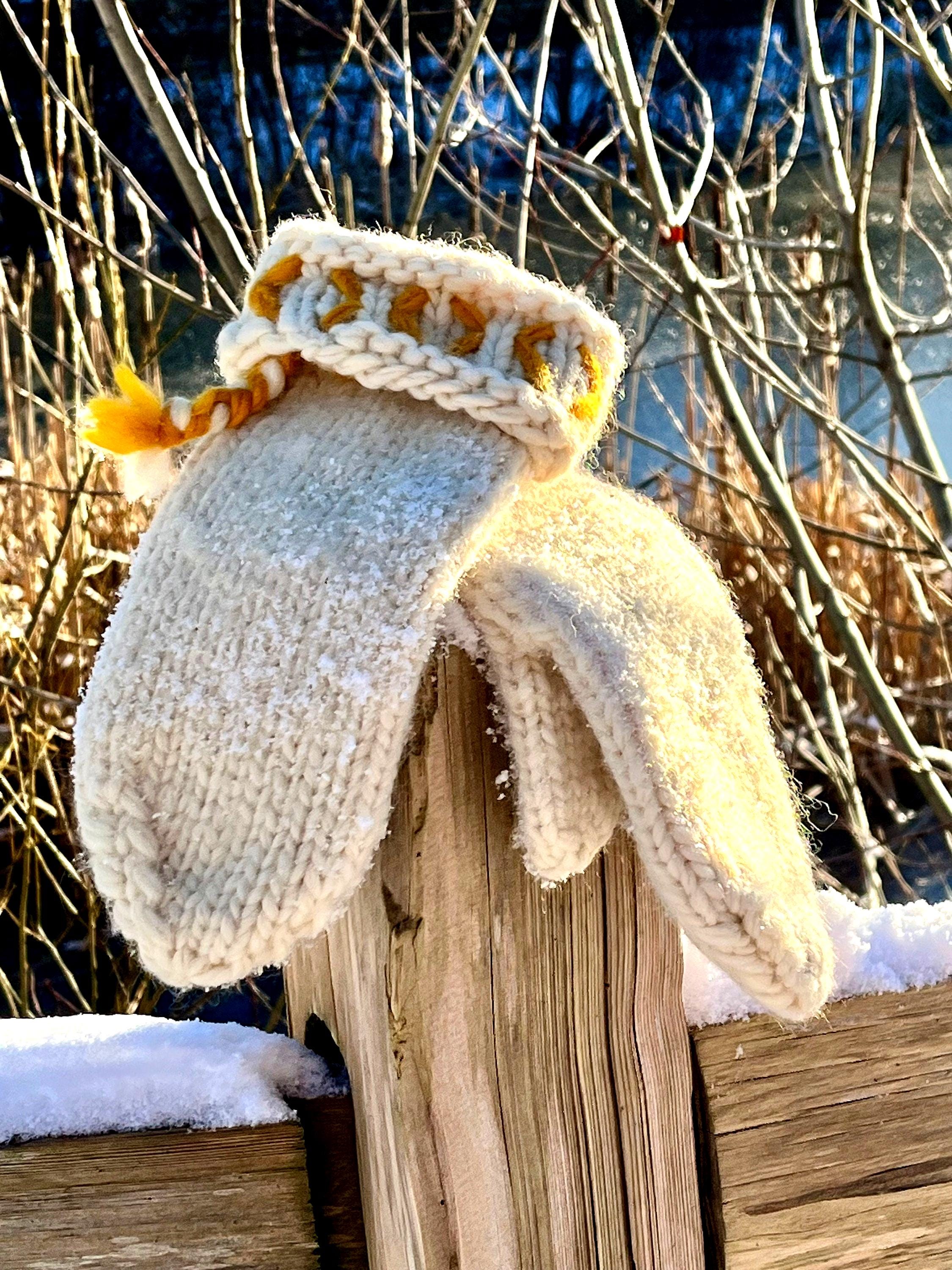 Handmade Scandinavian Mittens, Hand Knit Wool Nordic Mittens, Felted Wool Mittens, Handmade Mittens, Knitted Mittens Women, Warm Mittens