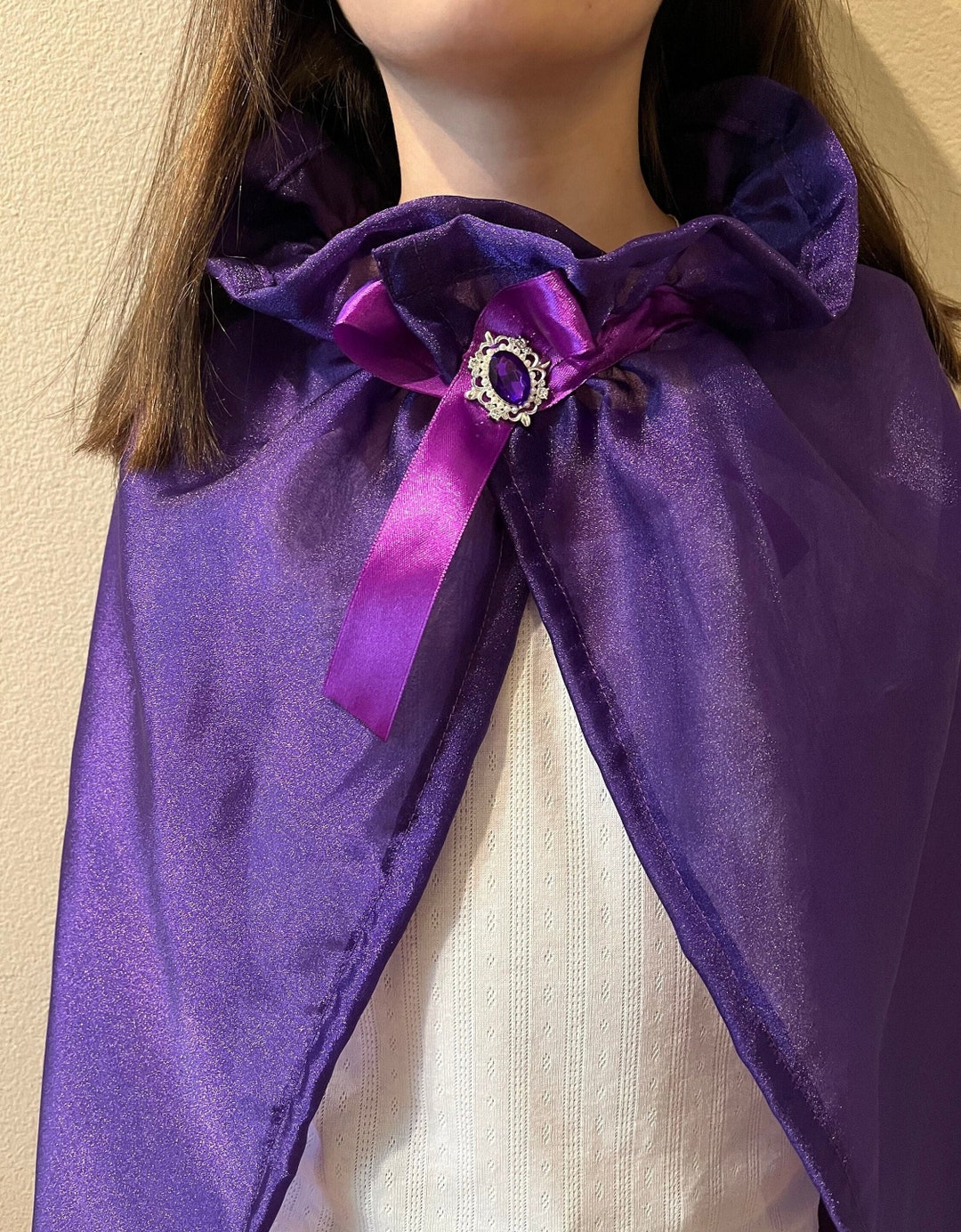 Purple Lace Cape