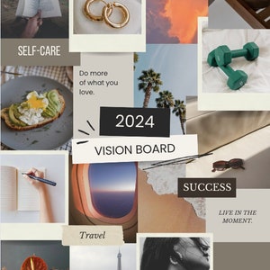 2024 Digital Vision Board Journal - Etsy