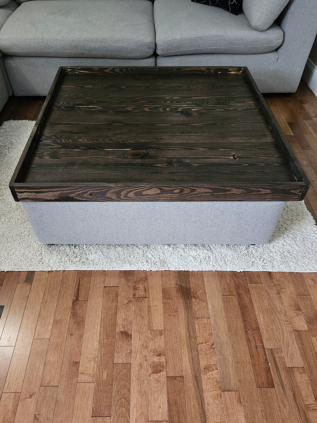 Ottoman Topper Etsy Canada