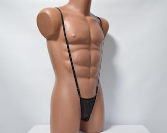 Extreme bikini for men, sheer panties
