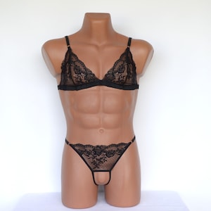 Sexy underwear for men, sheer men&#39;s lingerie