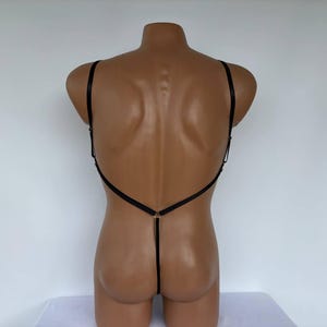 Sissy lingerie for men, see though underwear, sheer mesh bodysuit