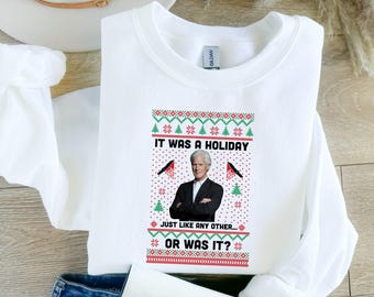Wahres Verbrechen hässlich Pullover, Weihnachtsfeier lustiges Sweatshirt, hässliche Weihnachten Shirts, wahre Verbrechen Weihnachten hässliches Sweatshirt, Weihnachtsgeschenke