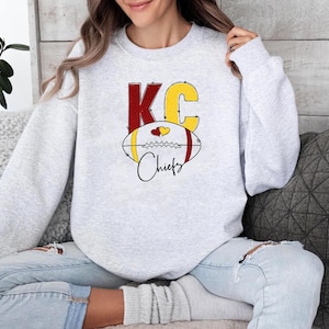 Kansas Chiefs-hoodie, vintage Kansas Chiefs-sweater, Kansas Chiefs voetbalkleding, shirt voetballiefhebber cadeau, voetbalkleding Kansas City
