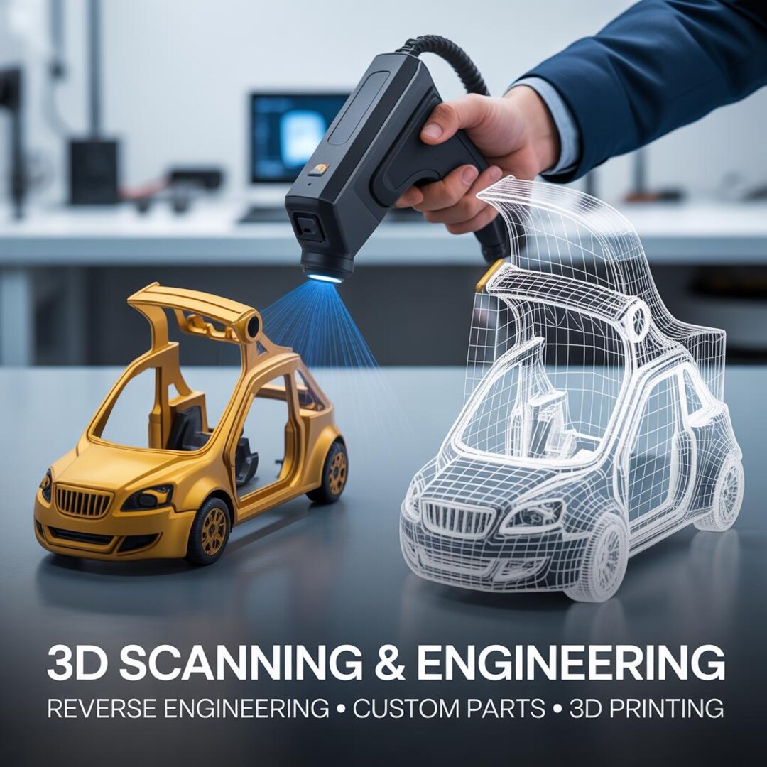Digital Custom 3D Scanning & Modeling Service | Reverse Engineering ...
