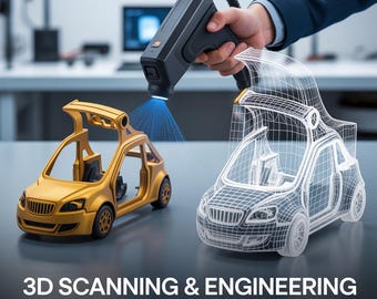 Digital Custom 3D Scanning & Modeling Service | Reverse Engineering, STL Files