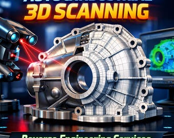 Custom 3D Scanning & Modeling Service | Reverse Engineering, STL Files