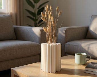 Coral Shaped Vase for Dried Flowers, Organic Design
