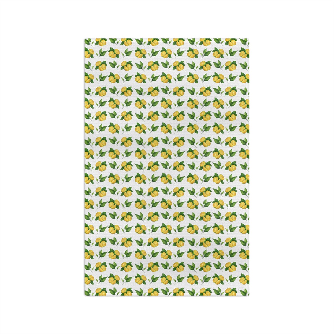 Calamansi Tea Towel Kitchen Tea Towels Kitchen Towel Etsy