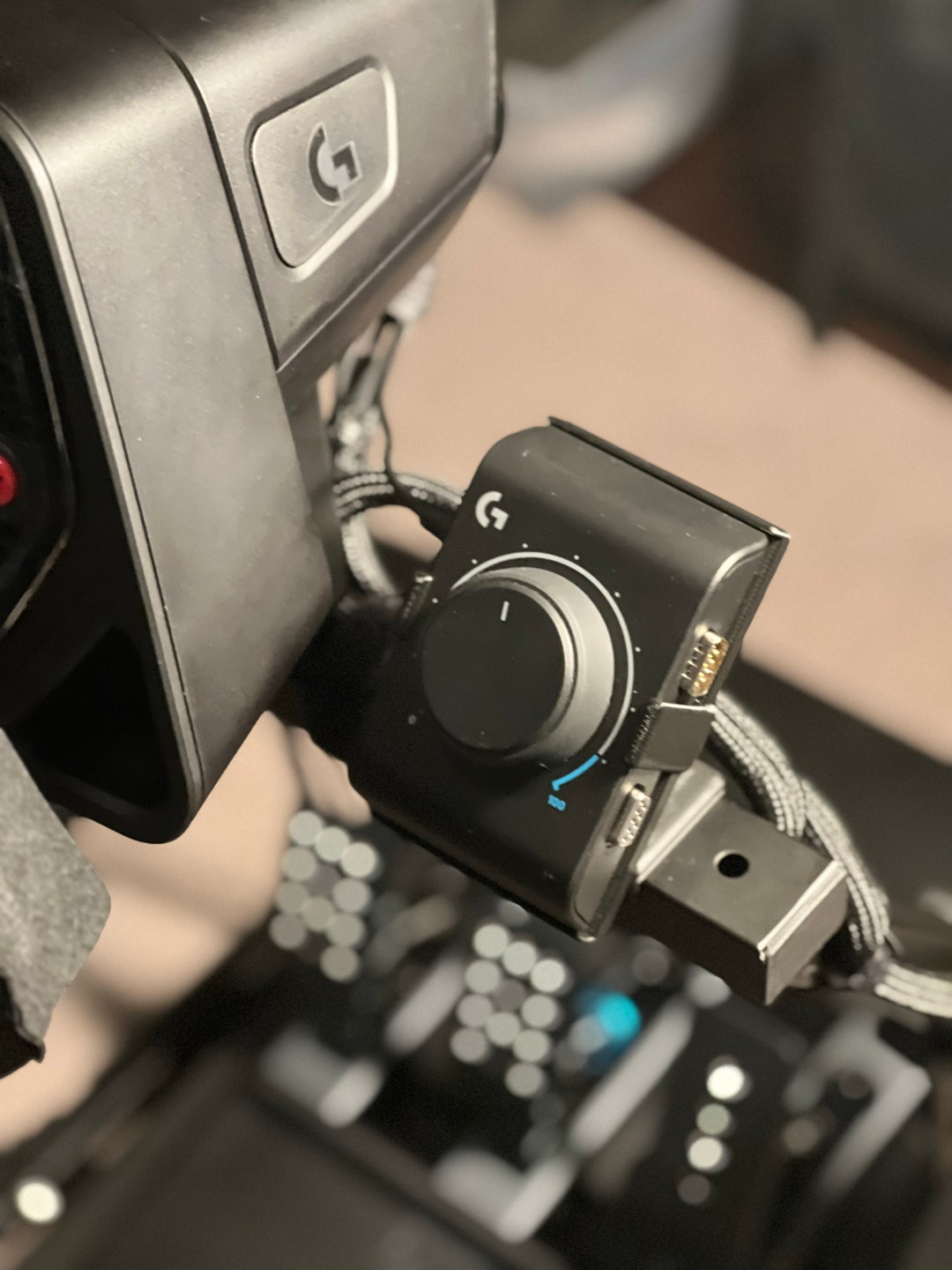 Custom 3D Printed Mount for Logitech G Racing Adapter Etsy