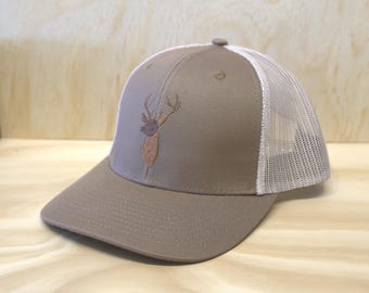 Stag Trucker Deer Cap Brown