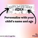 Printable Activity Sheet, Birthday Party Printable, Personalized Party ...